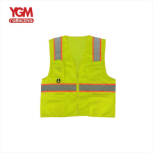 High visibility security vest reflective class 2 safety vest